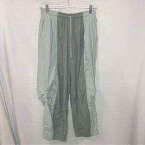 Anthropology Daily Practice Color Block Parachute Track Pants